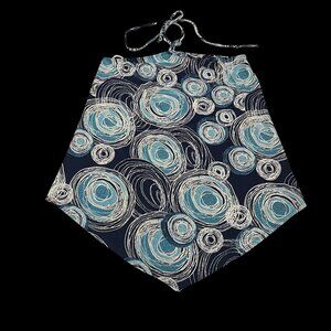 Corvia Size Medium Tie Neck Halter Tank Top